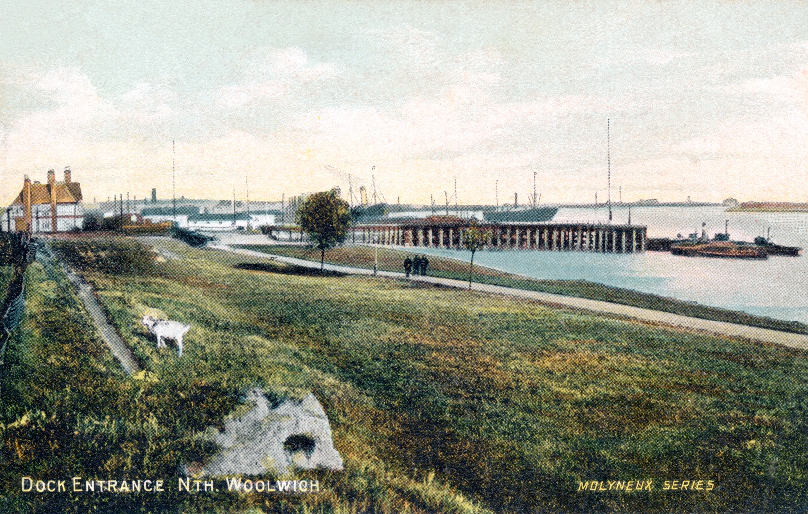 North Woolwich,river view